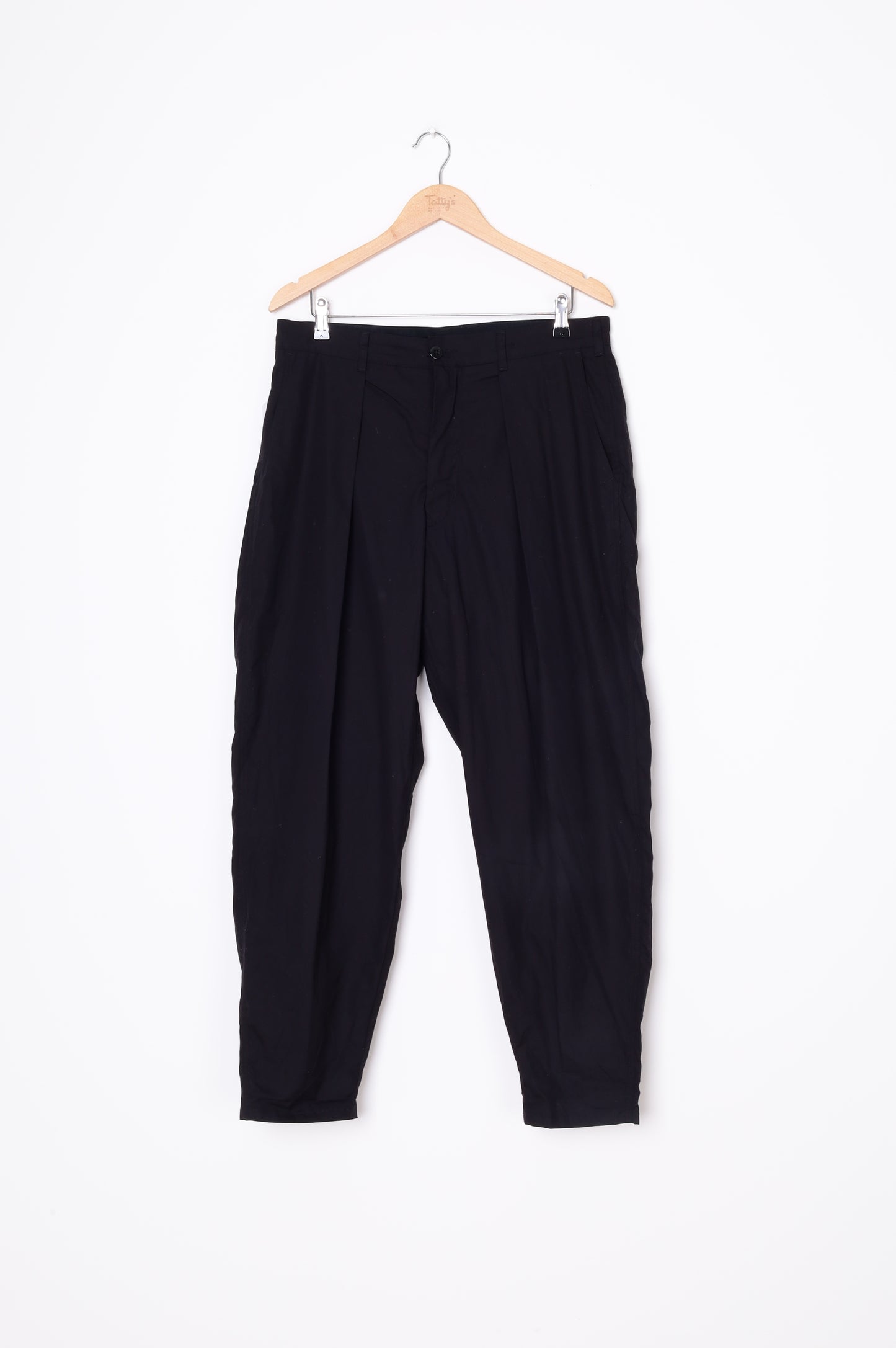 Monitaly Mens Black Pants Size W 34