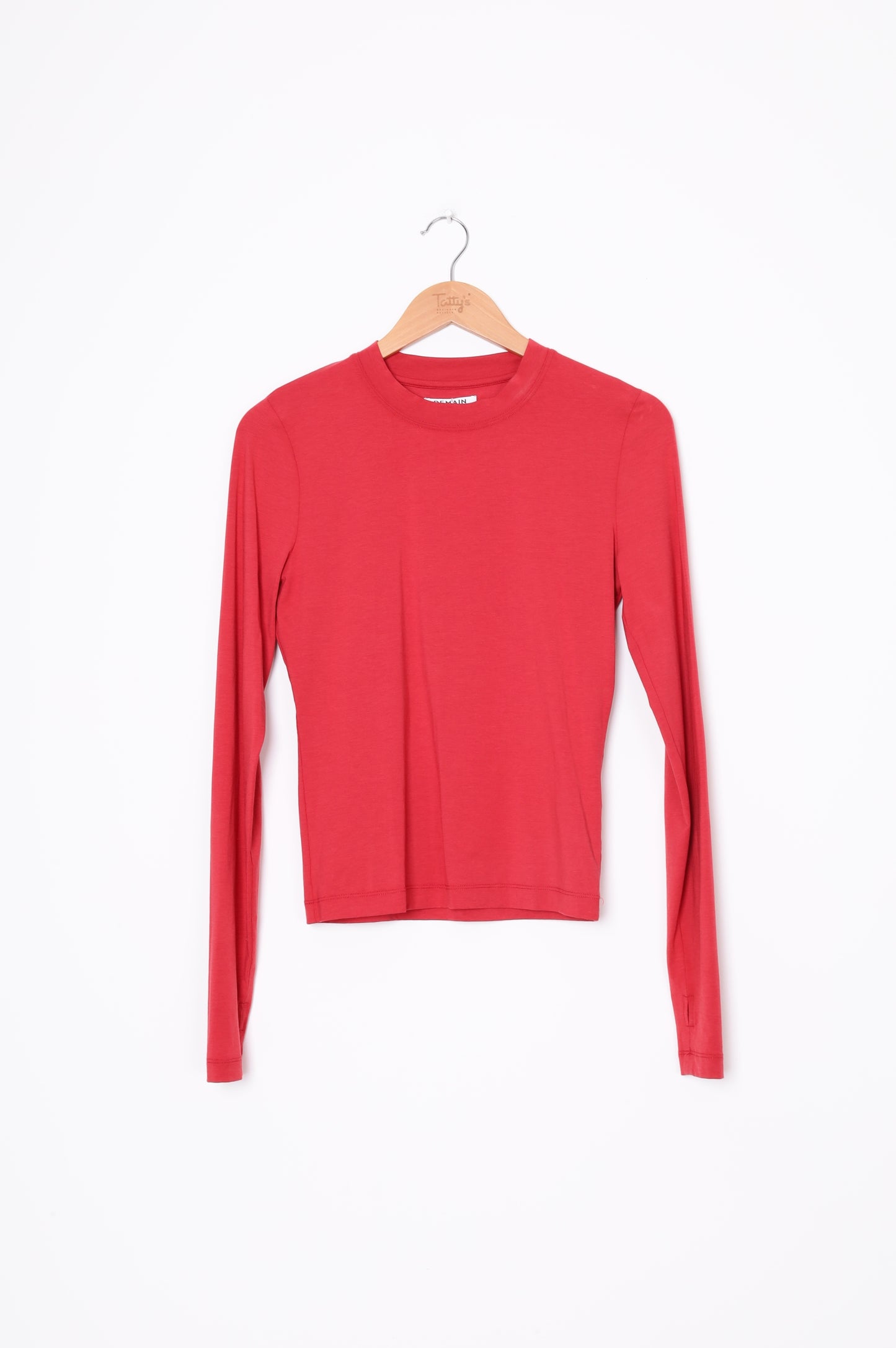 remain Womens Red T-shirt Size 8