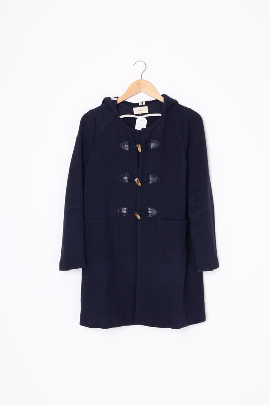 Ba & Sh Womens Blue Coat Size 1