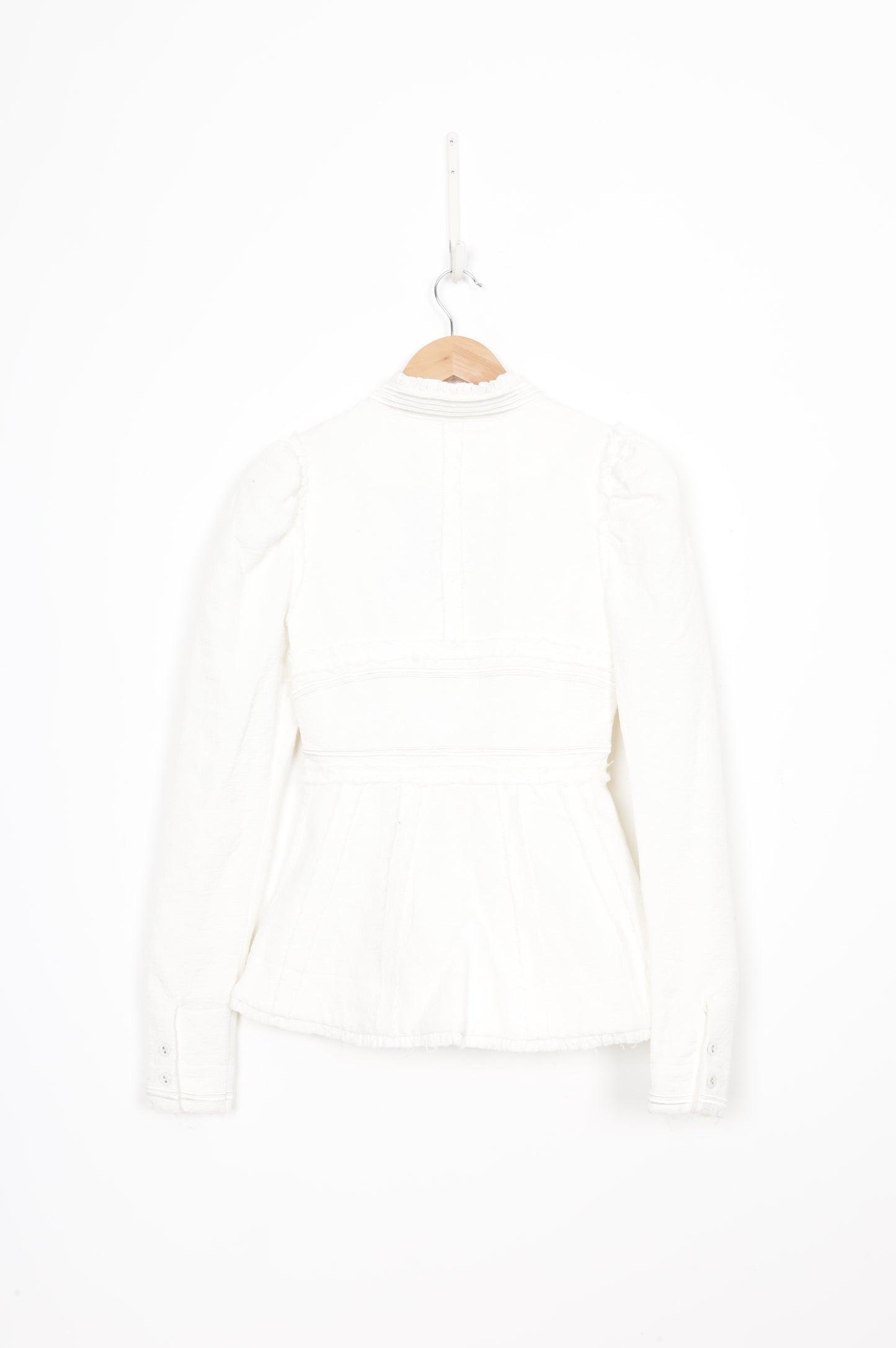 Aje Womens White Jacket Size 6