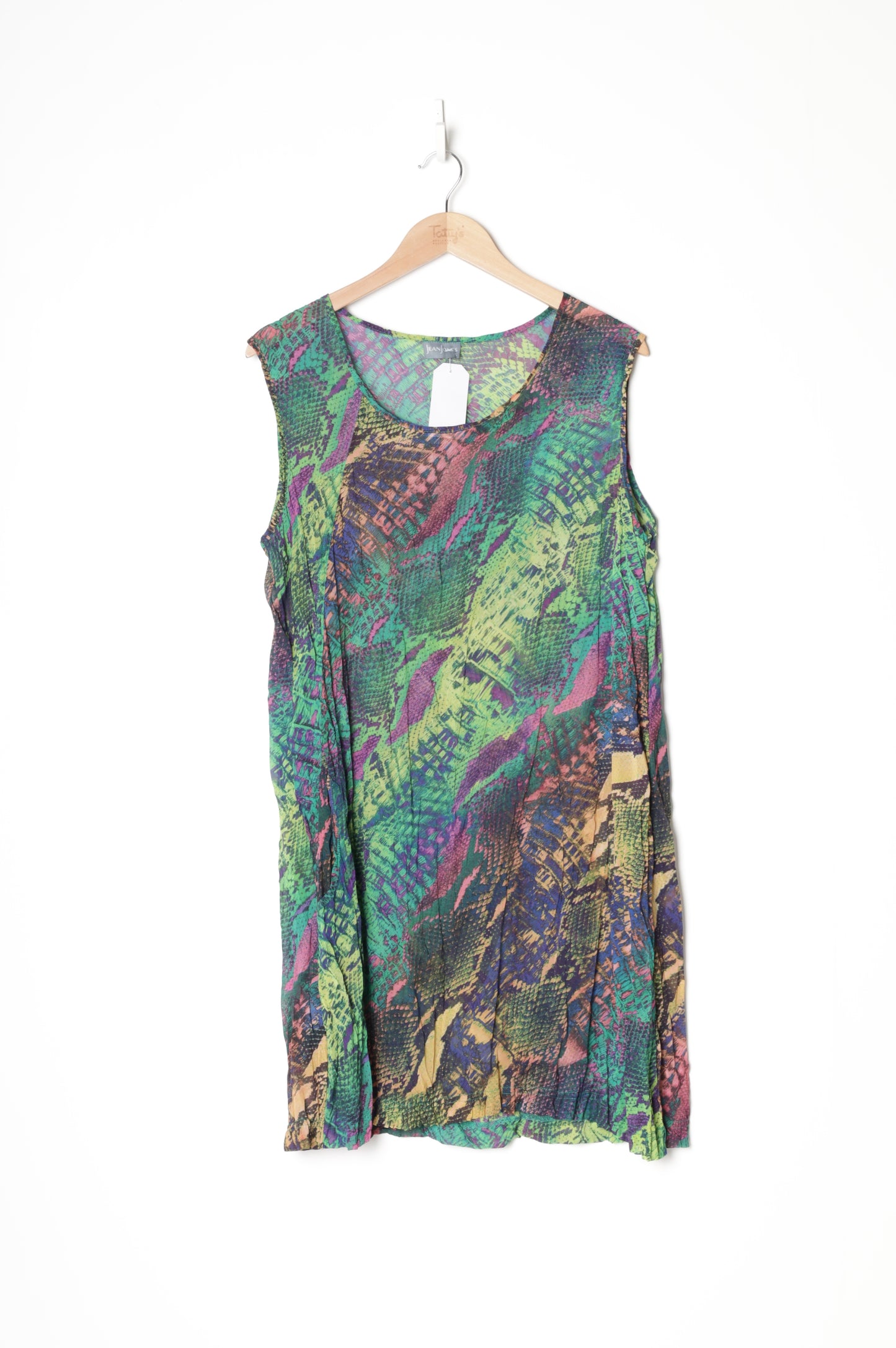 Jean Jones - Vintage Womens Multi Dress Size XL