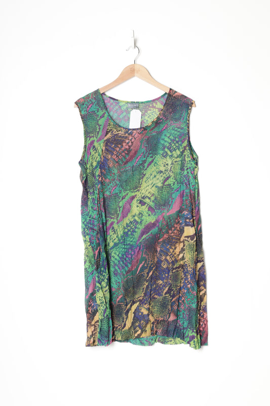 Jean Jones - Vintage Womens Multi Dress Size XL