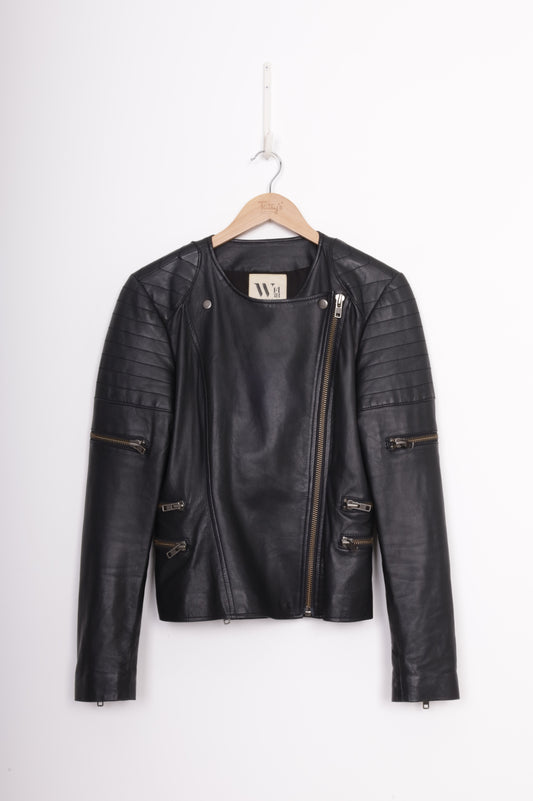 West 14th Womens Black Jacket Size M