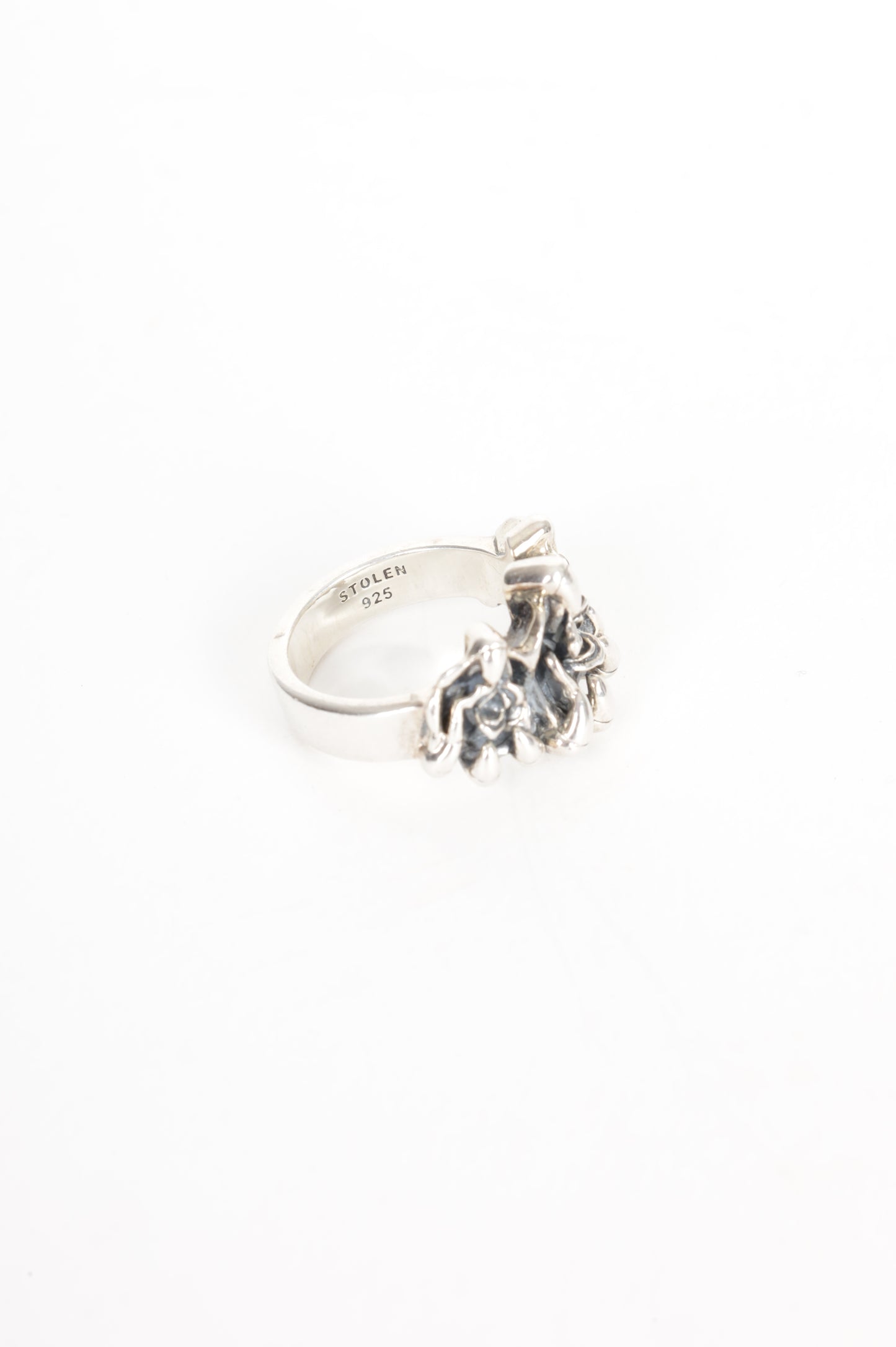 Stolen Girlfriends Club Womens Silver Ring Size US 6.5