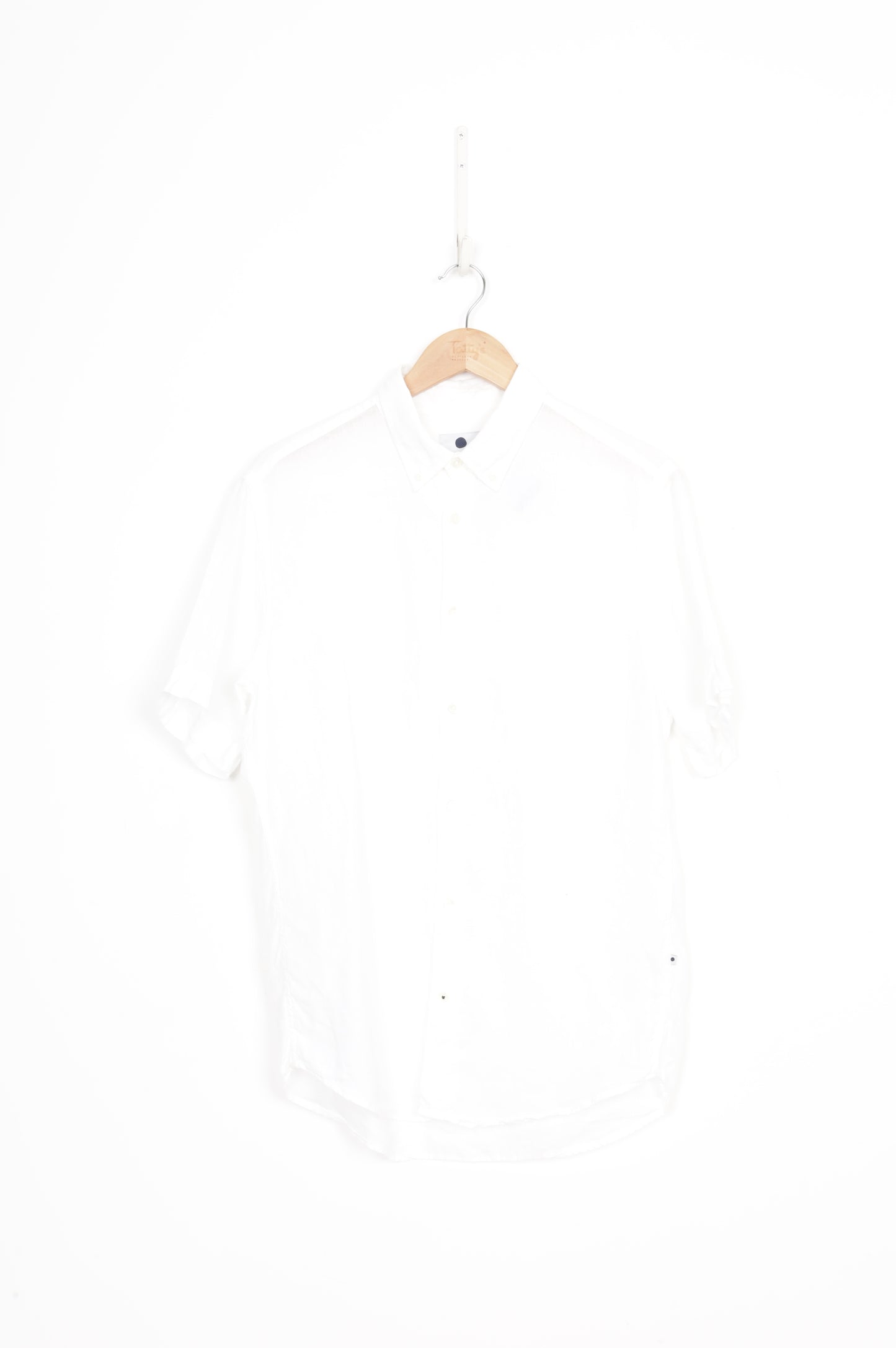 NNO7 Mens White Shirt Size S