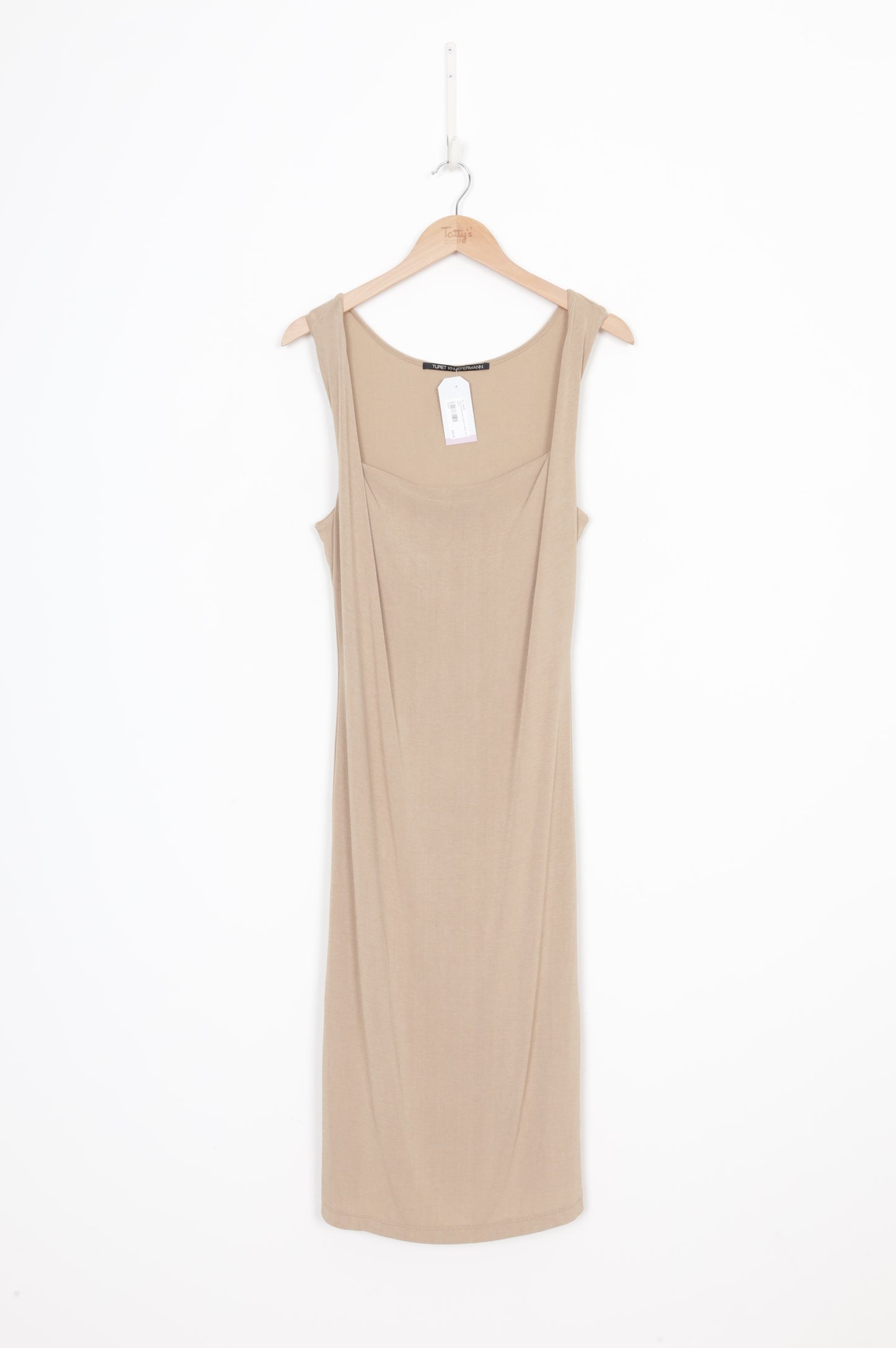 Turet Knuefermann Womens Beige Dress Size S