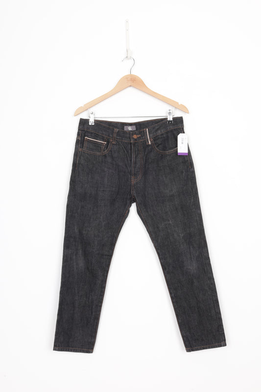 3 Wise Men Womens Grey Jeans Size W 30