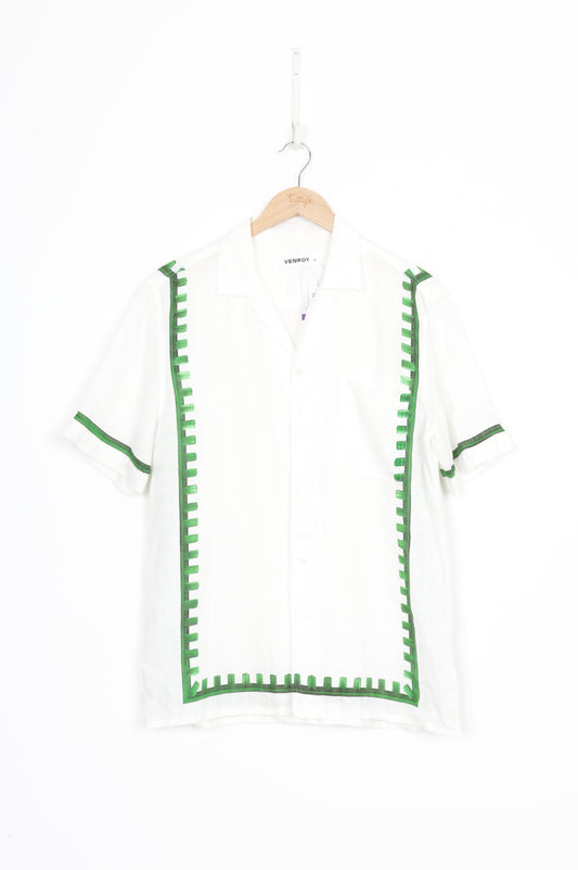 Venroy Womens White Shirt Size M