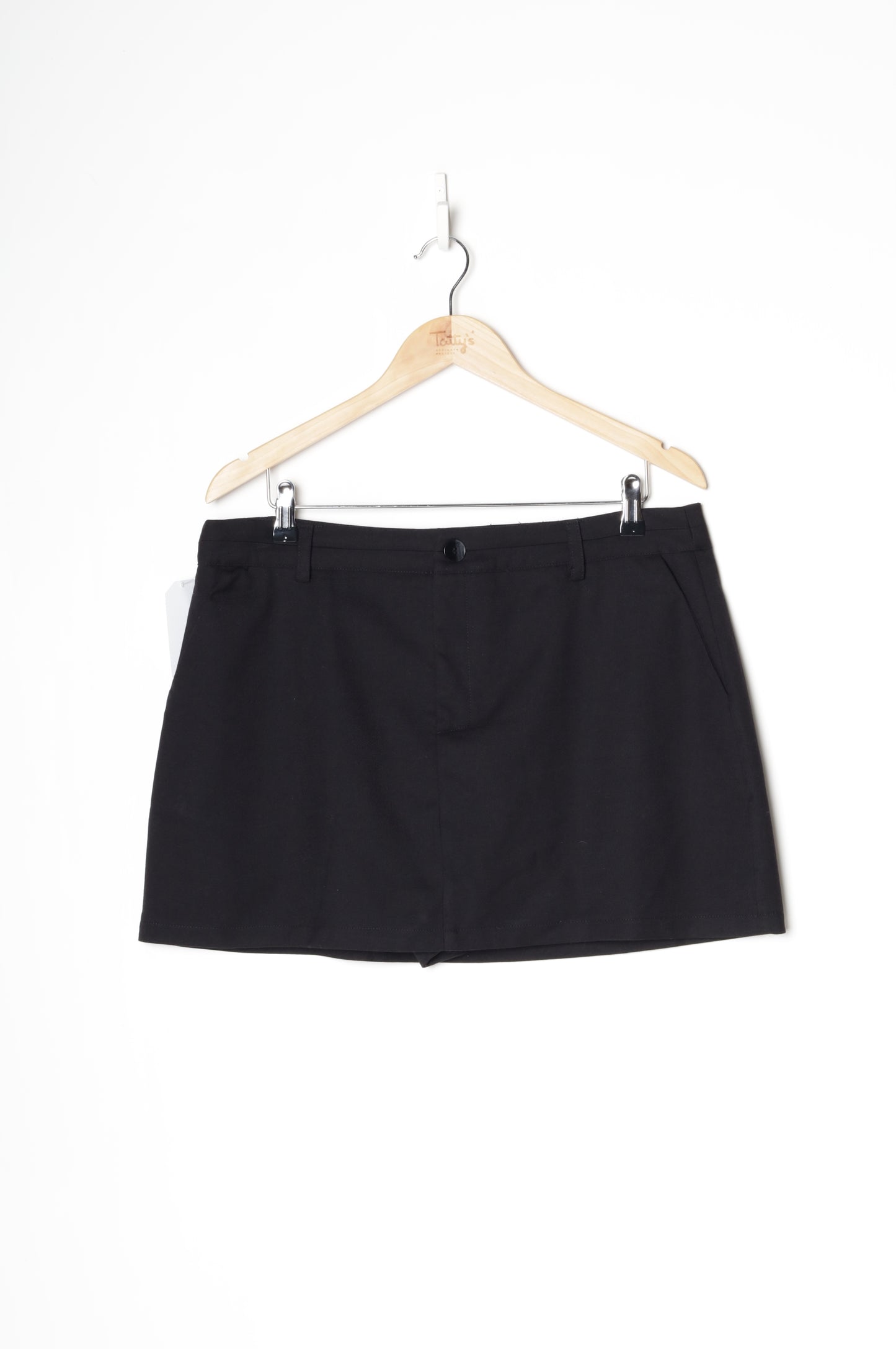 Dissh Womens Black Skirt Size 16