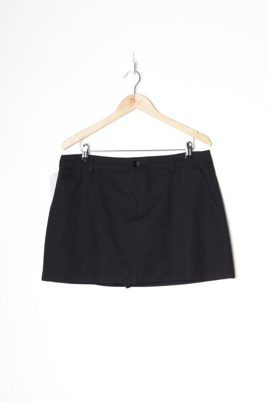 Dissh Womens Black Skirt Size 16