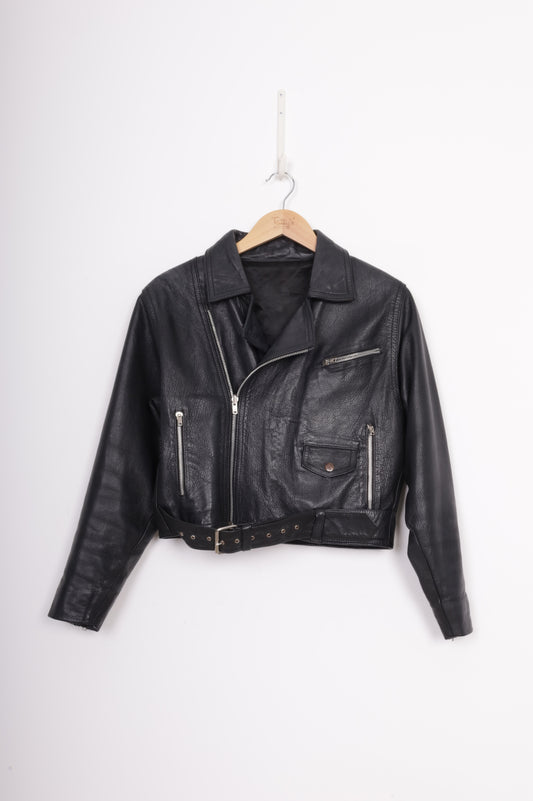 K Murni Womens Black Jacket Size S