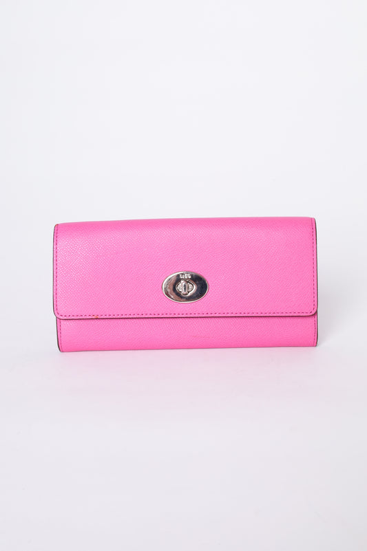 Coach Womens Pink Wallet Size O/S