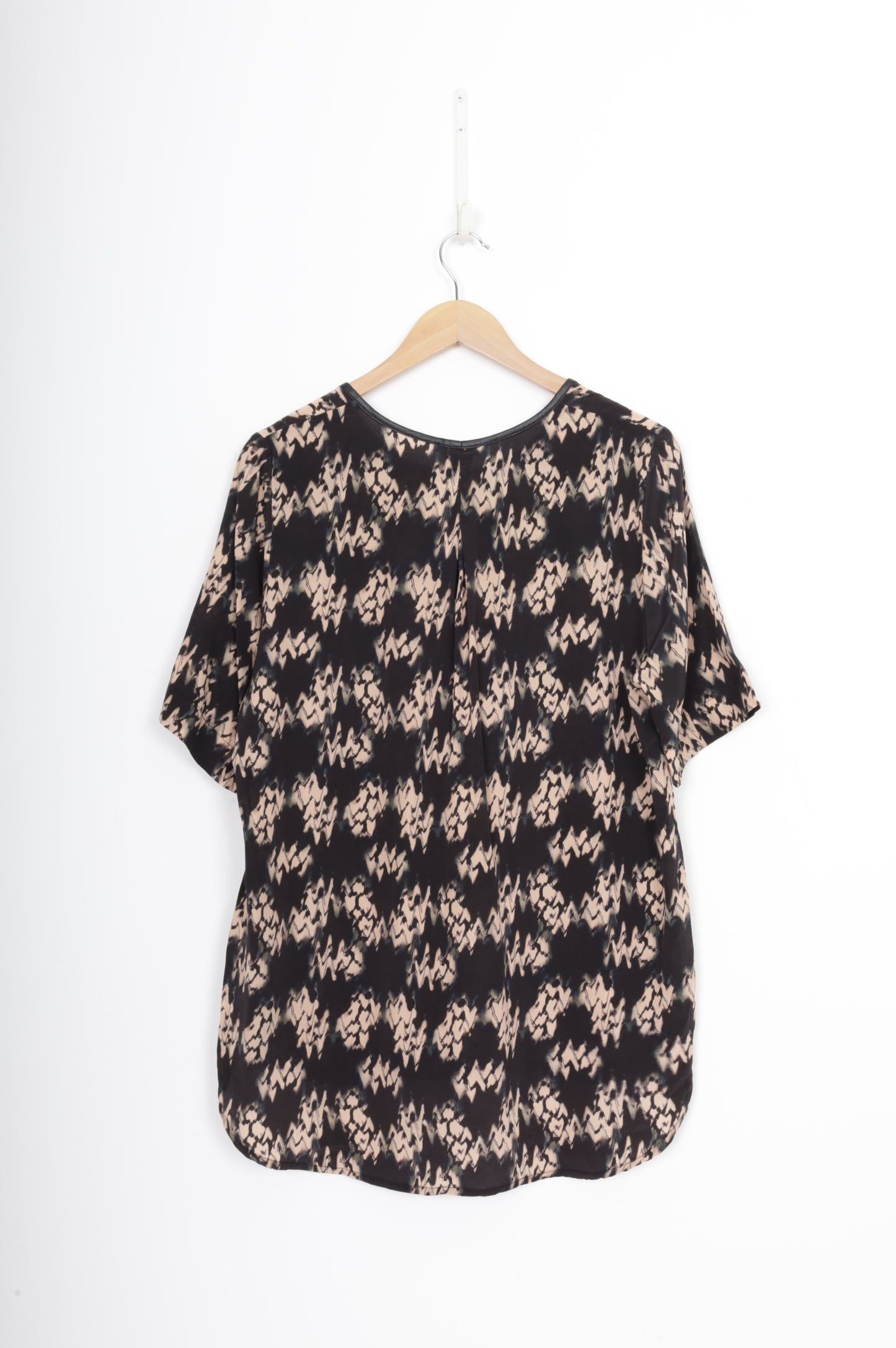Juliette Hogan Womens Brown Top Size 12