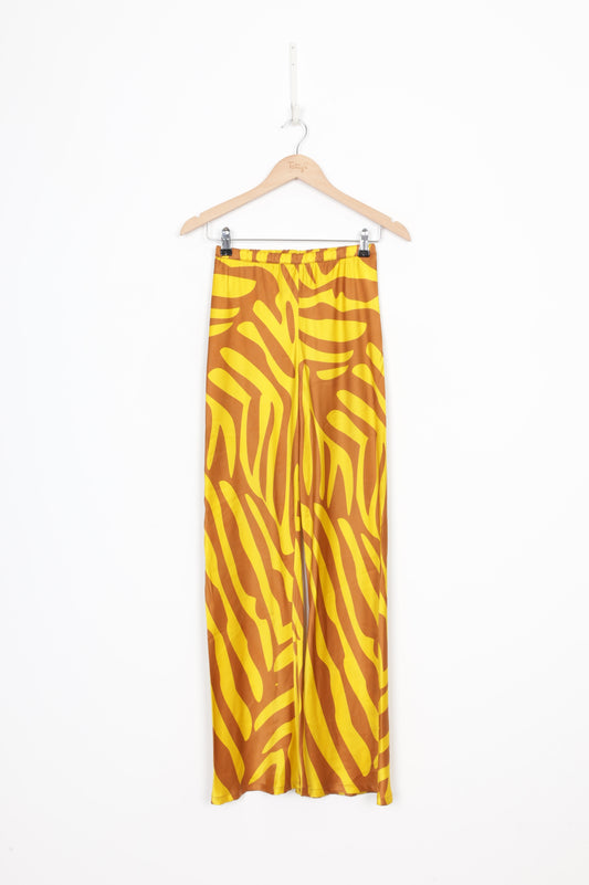 Silk Laundry Womens Yellow Pants Size XS