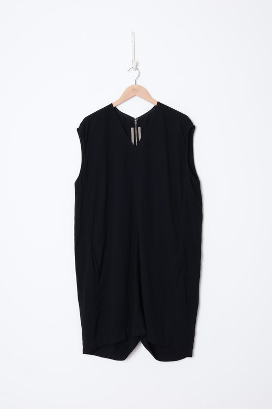 Rick Owens Womens Black Playsuit Size UK 12
