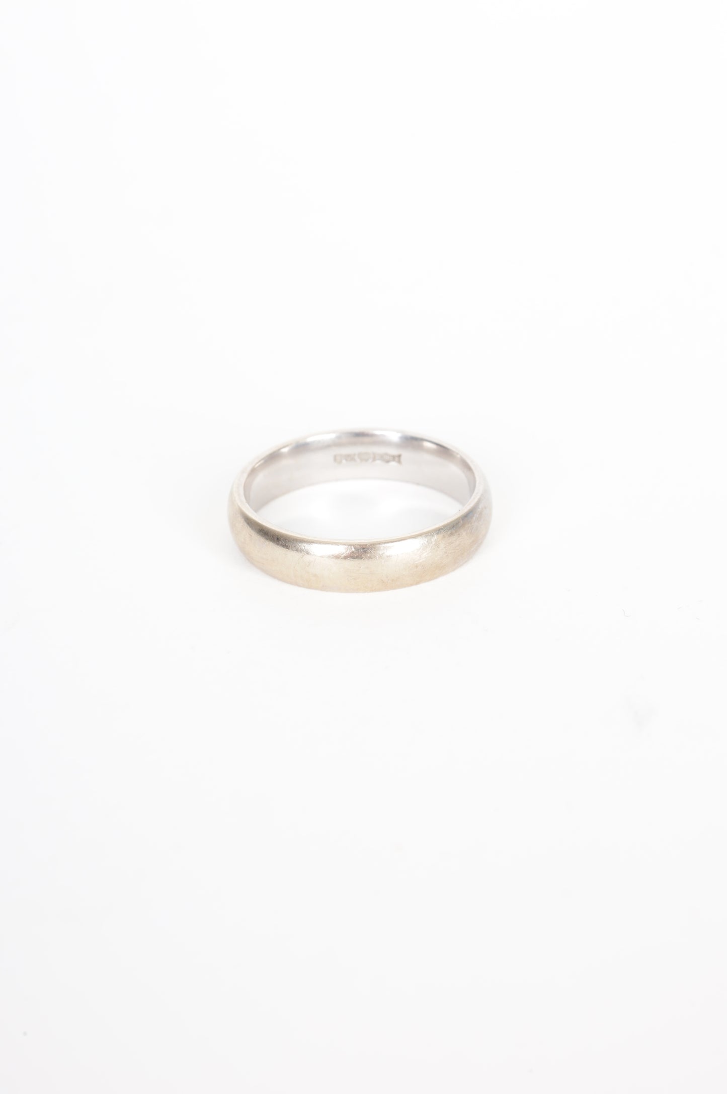 Berker Bros Mens Silver Ring Size 9