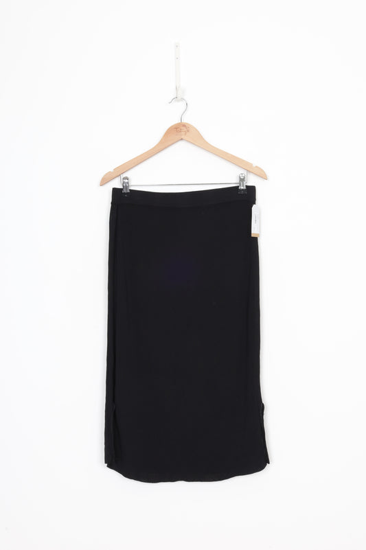 Macjays Noir Womens Black Skirt Size 14