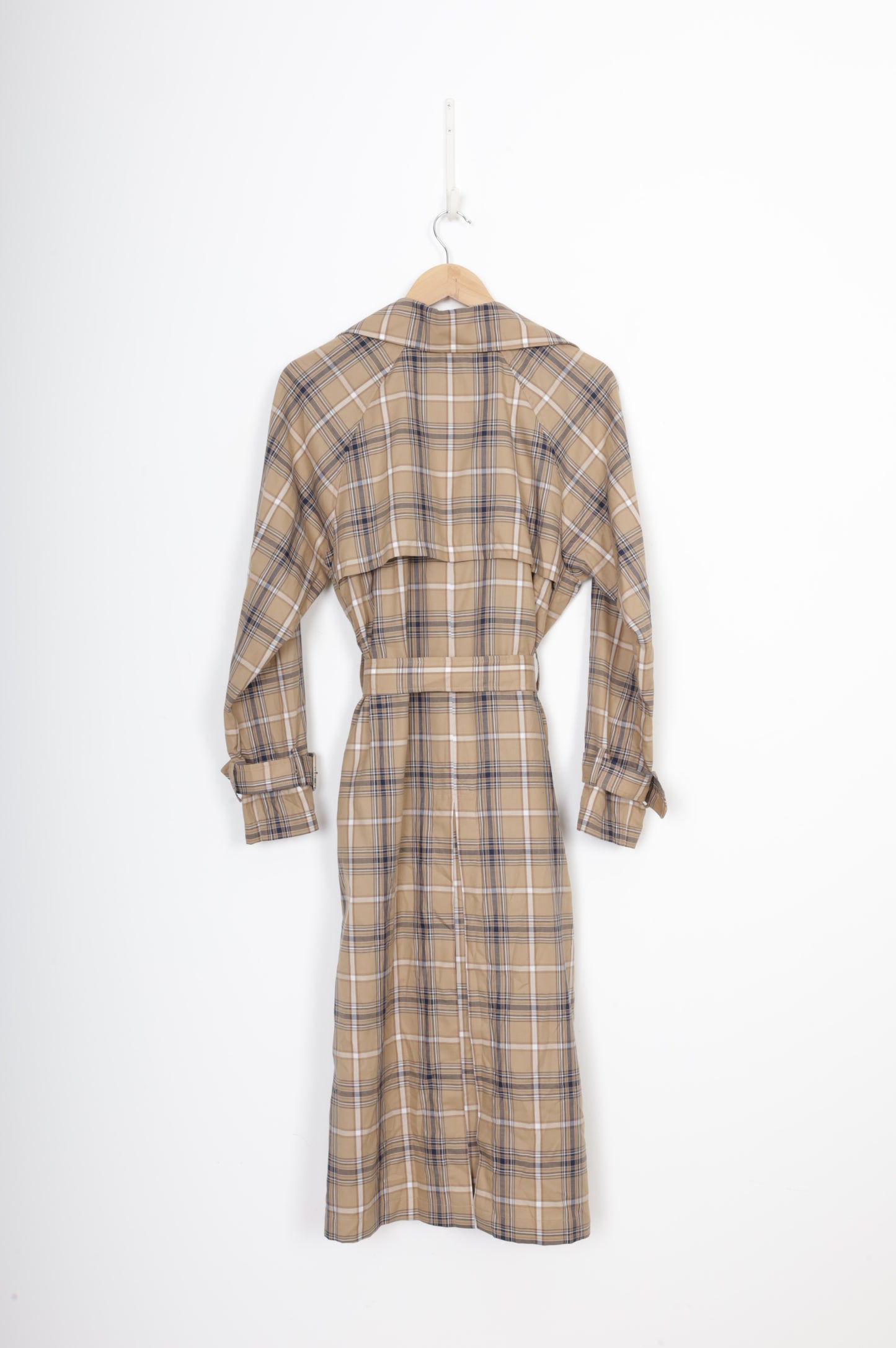 Sills Womens Beige Coat Size 10