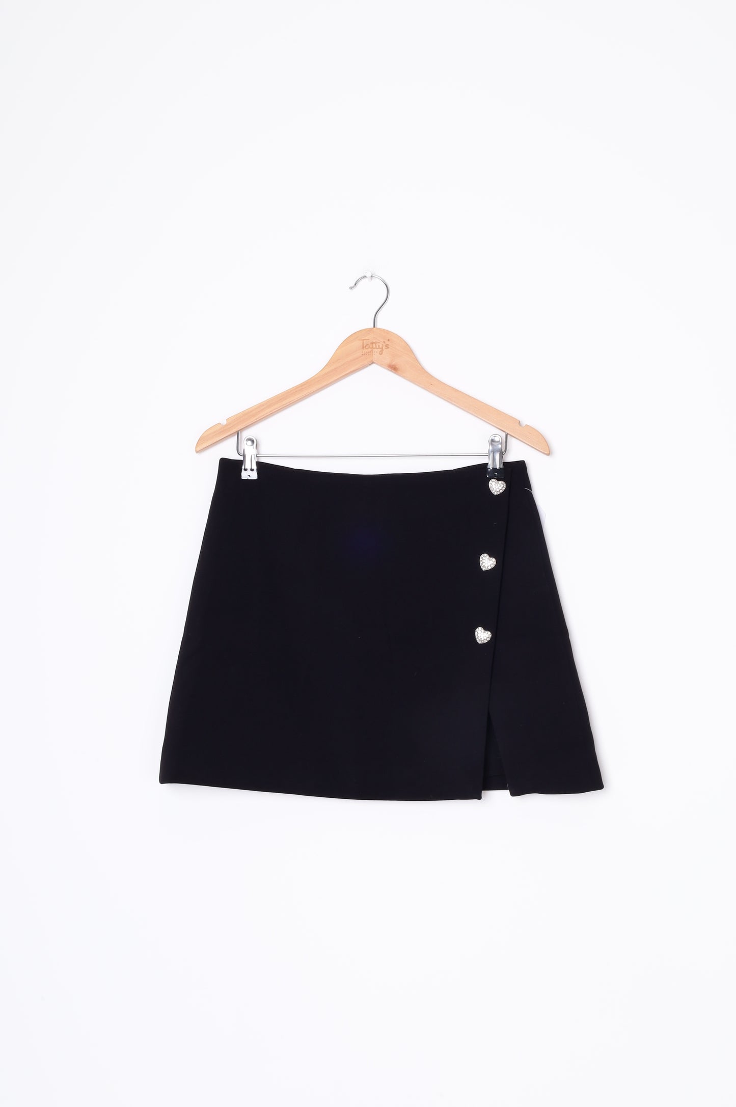 Self-Portrait Womens Black Skirt Size 12