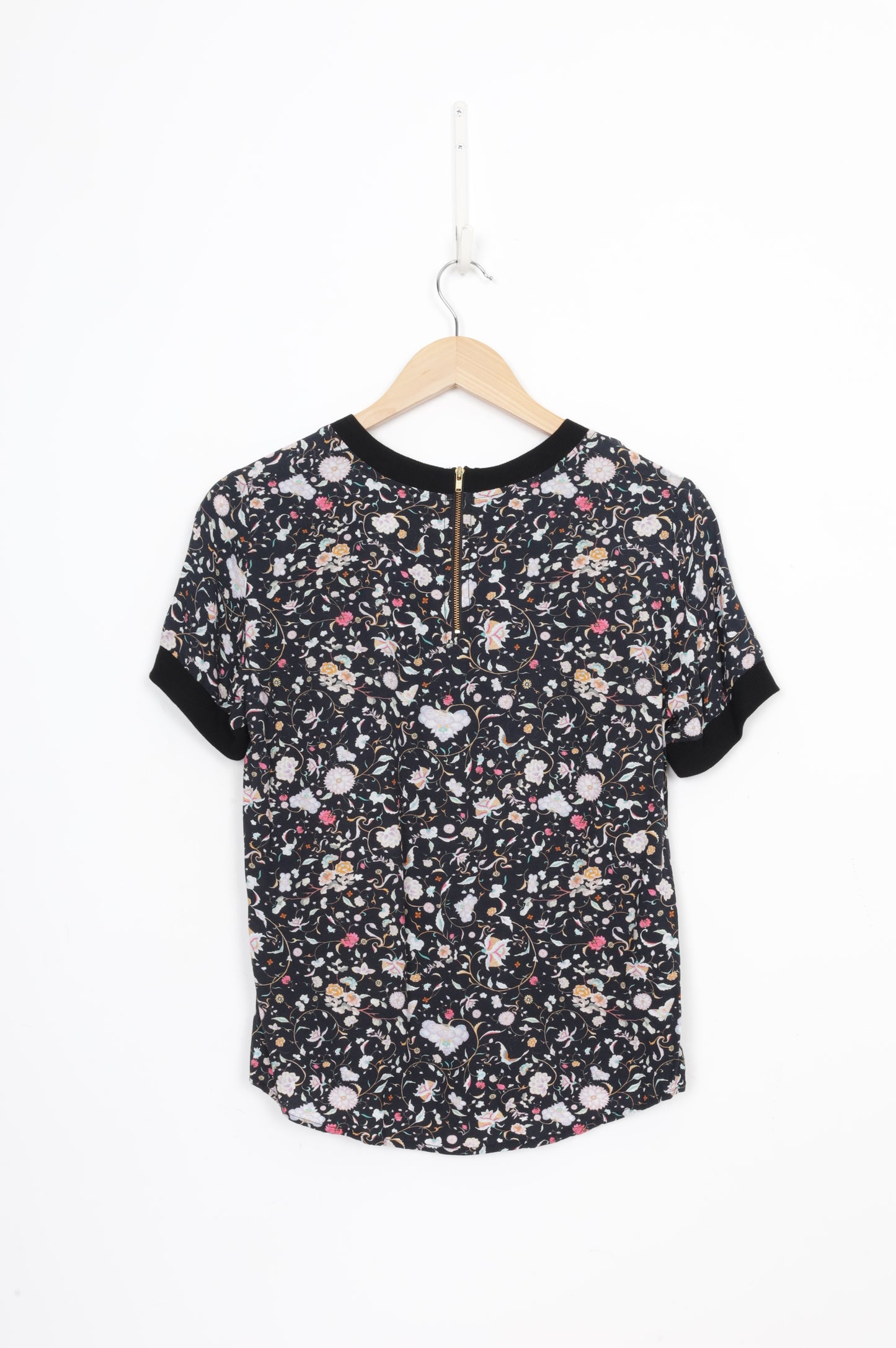 Sylvester Womens Black Top Size XS