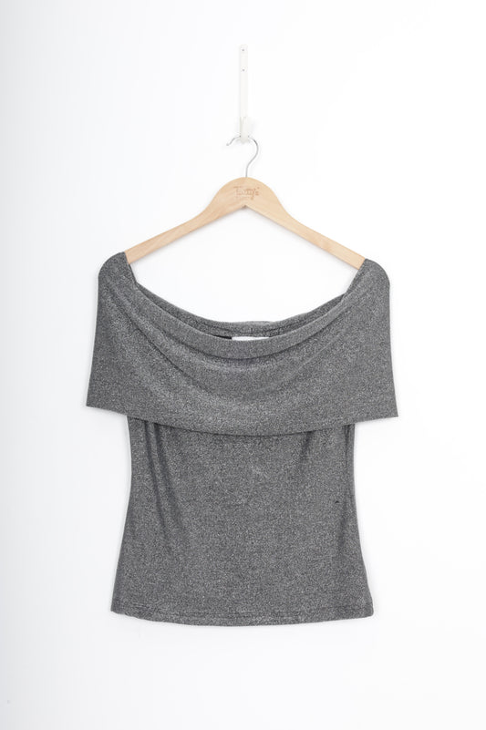 Superette Womens Black Top Size 10
