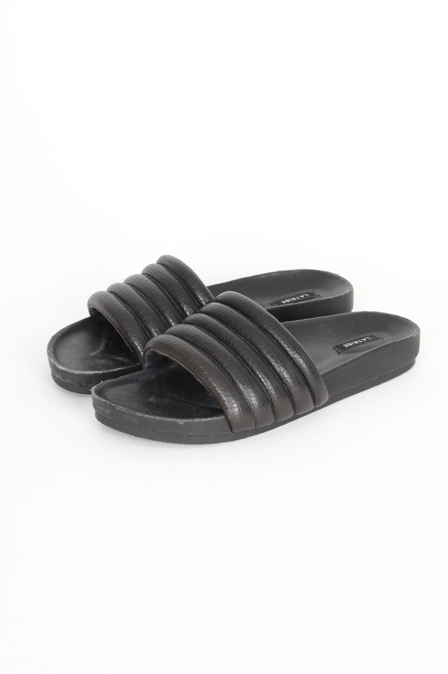 La Tribe Womens Black Shoes Size EU 40