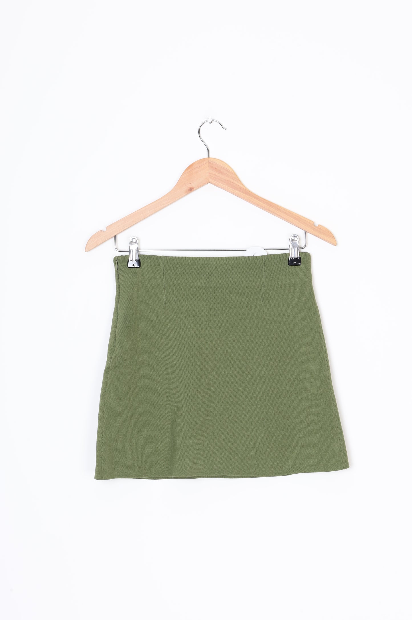 Maje Womens Green Mini Skirt Size EU 34