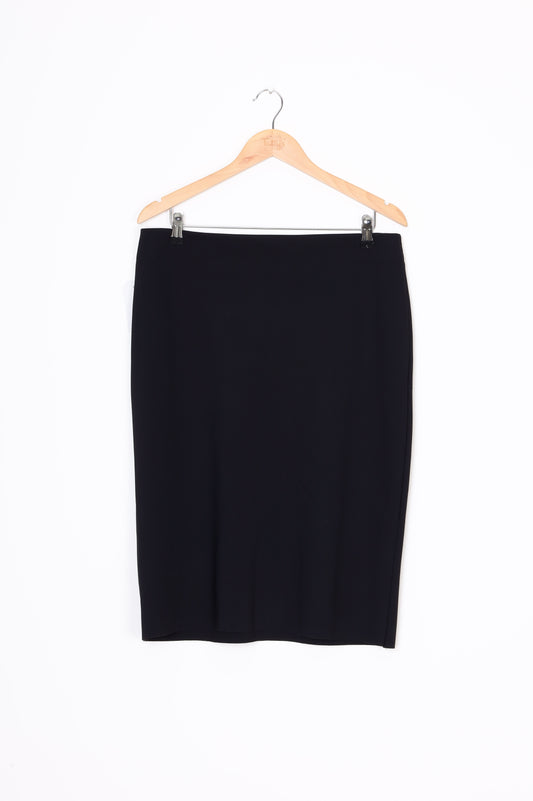Paula Ryan Womens Black Skirt Size L