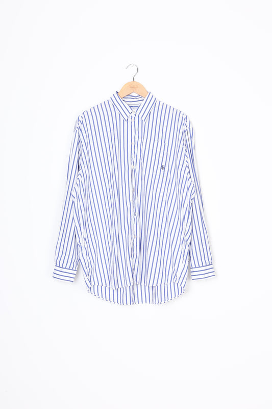 Sporty & Rich Womens White Shirt Size L