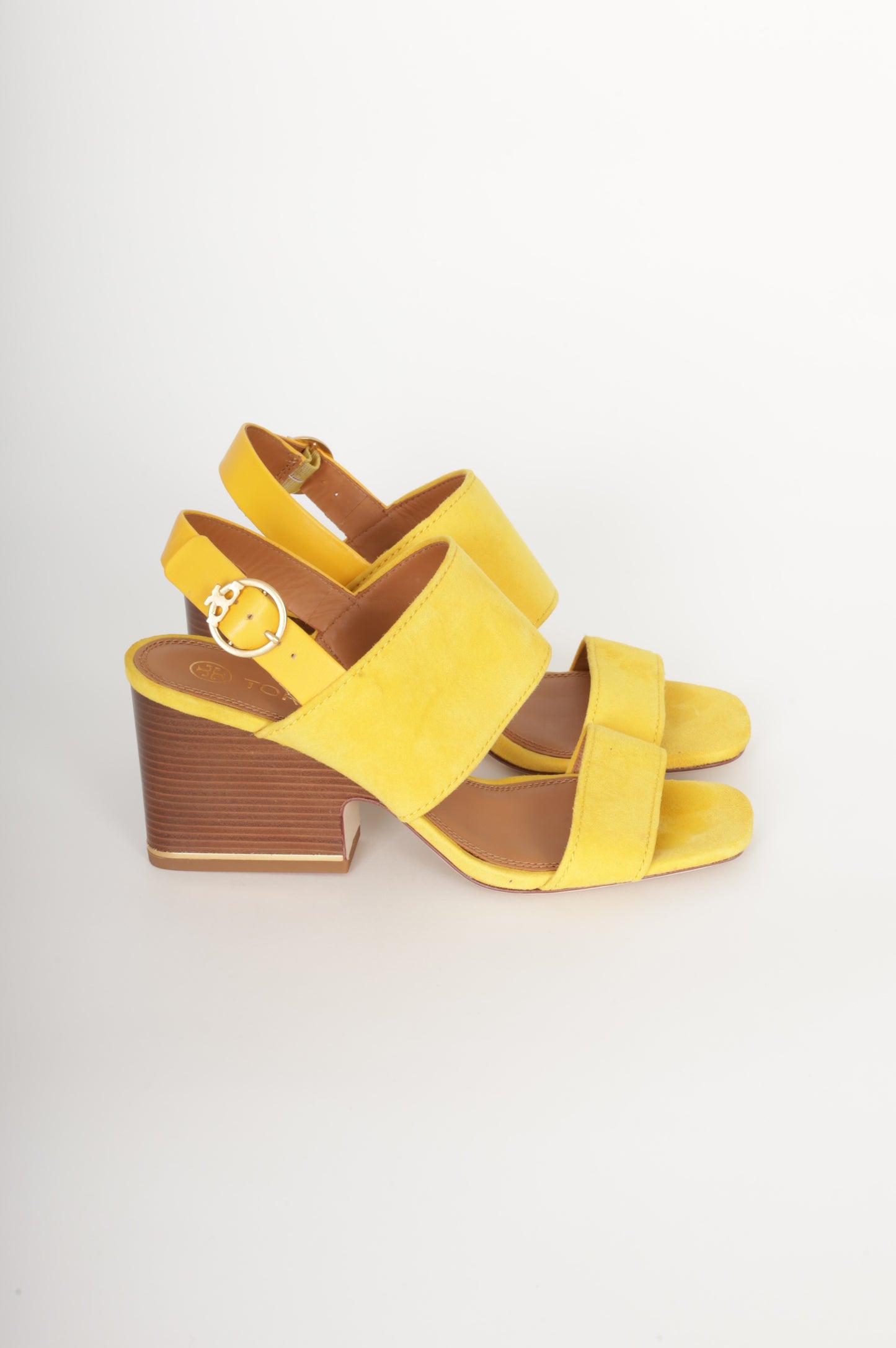 Tory Burch Womens Yellow Shoes Size EU 39