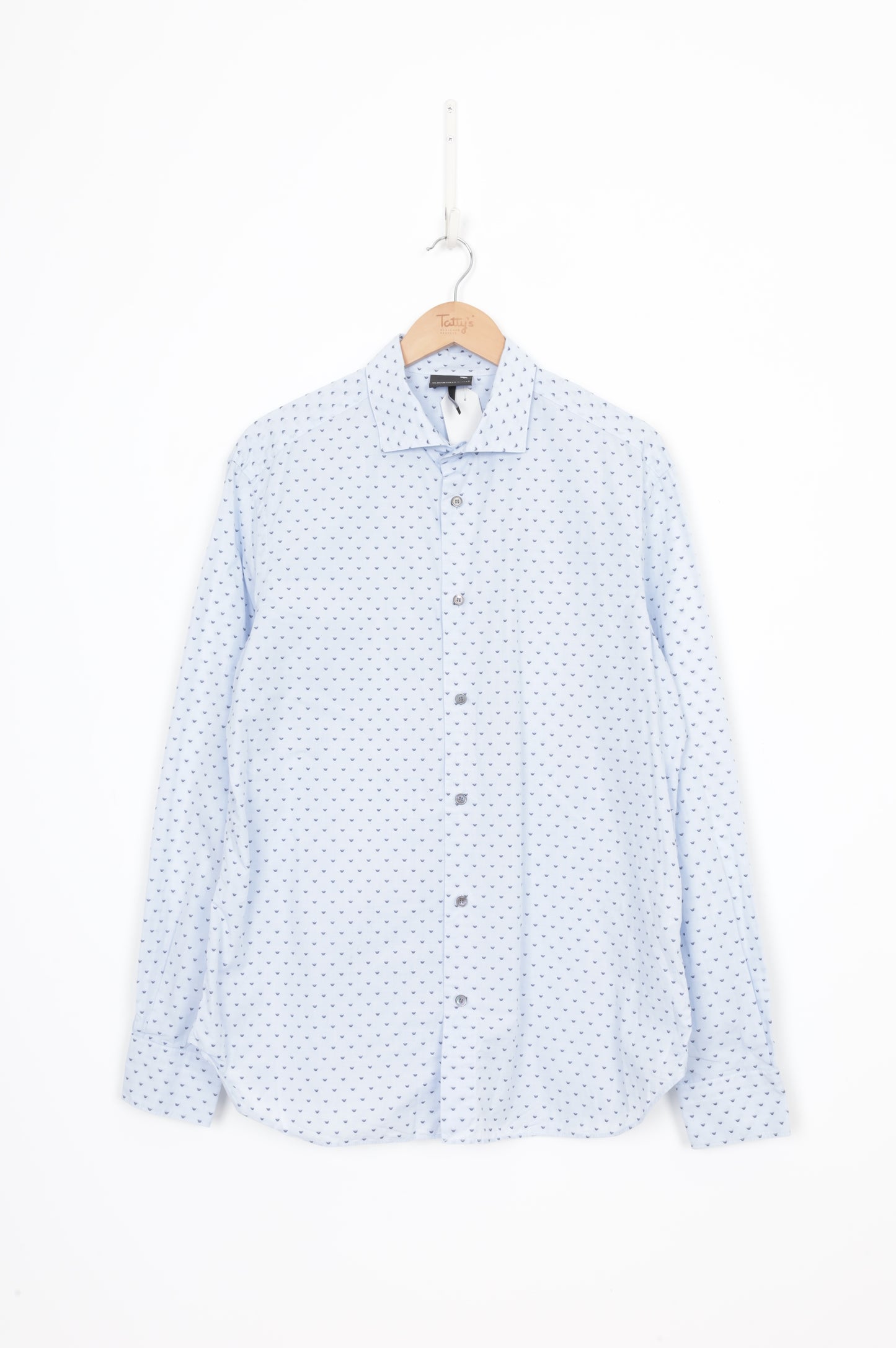 Emporio Armani Mens Blue Shirt Size XXL