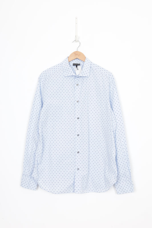 Emporio Armani Mens Blue Shirt Size XXL