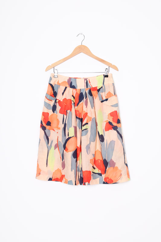 Veronika Maine Womens Pink Skirt Size 10