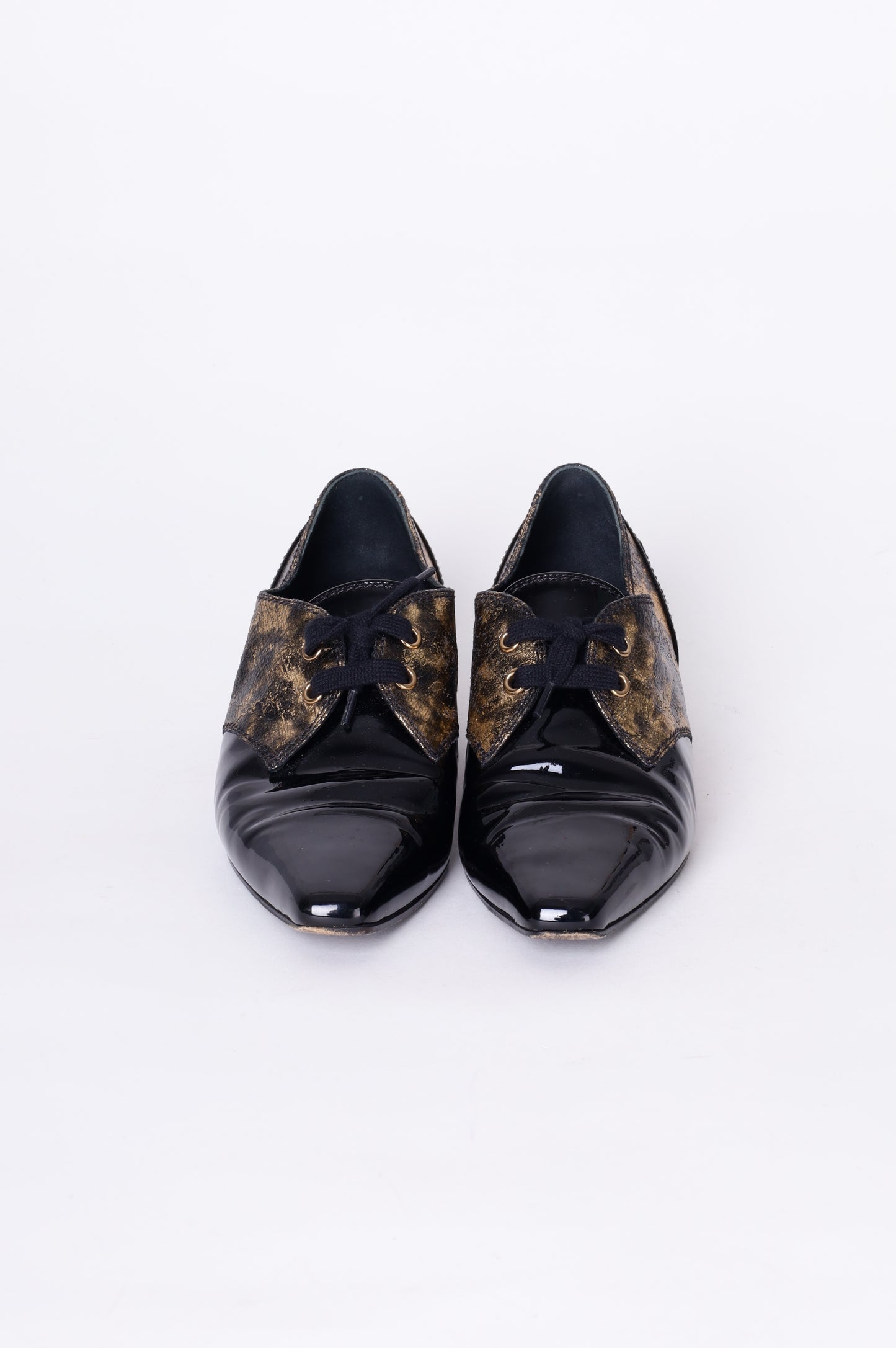 Chanel Womens Black Shoes Size EU 36