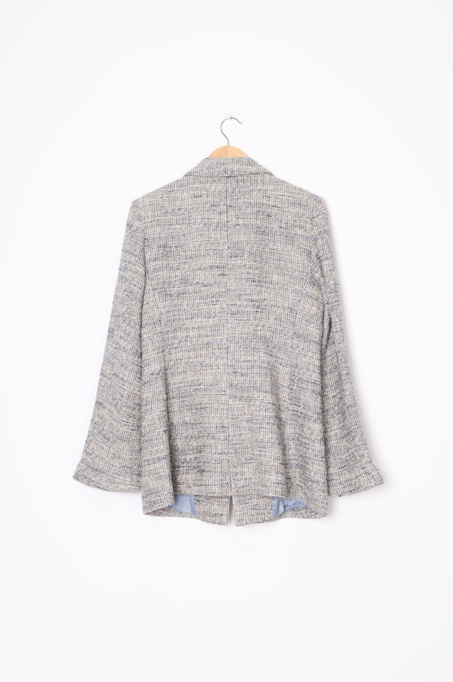 Caitlin Crisp Womens Blue Blazer Size 12