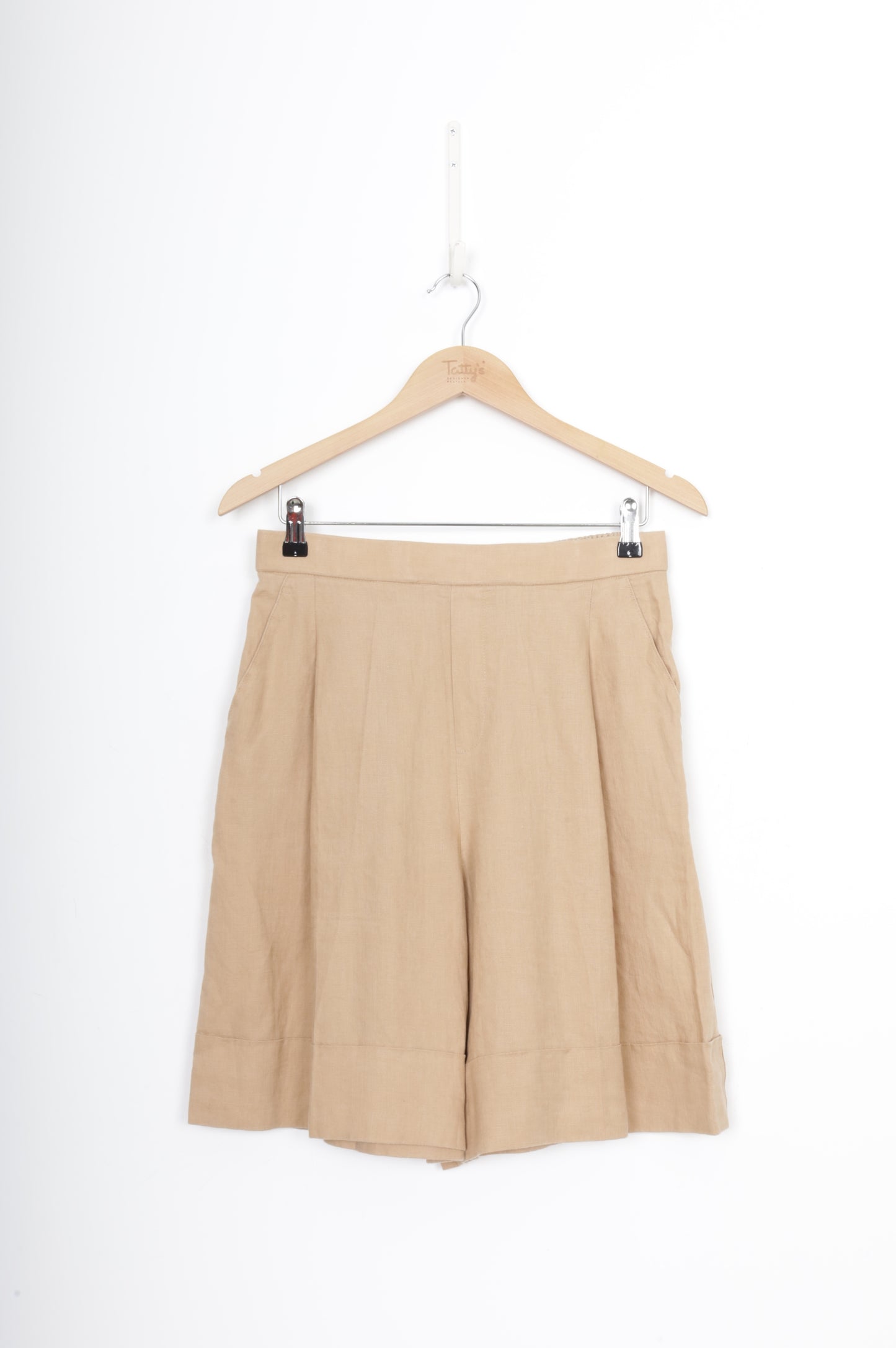 United Colors of Benetton Womens Beige Shorts Size M