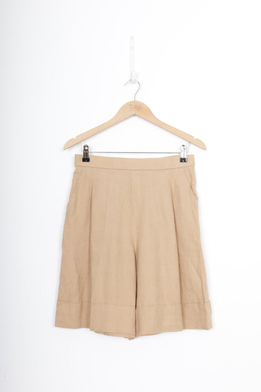 United Colors of Benetton Womens Beige Shorts Size M