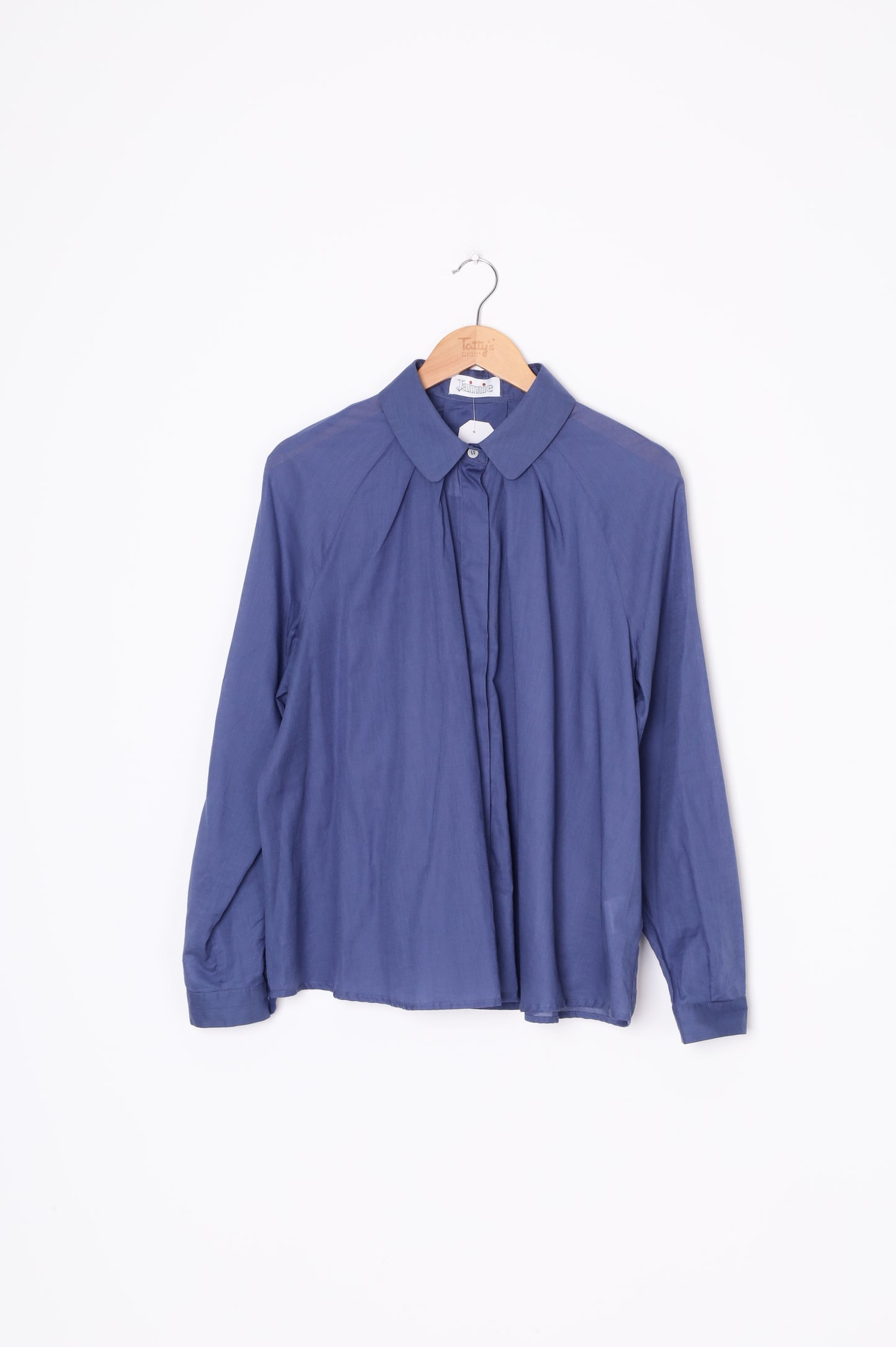 Jaimie Womens Blue Shirt Size S