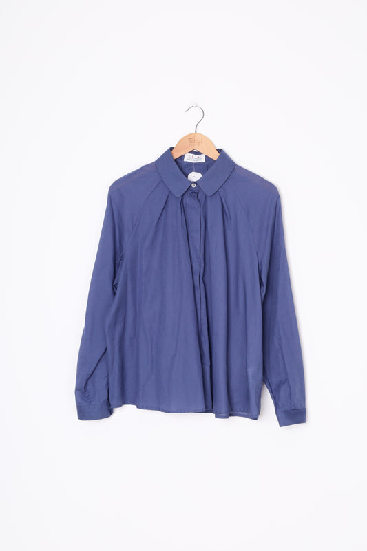 Jaimie Womens Blue Shirt Size S