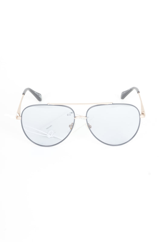 Cos X Linda Farrow Womens Black Sunglasses Size O/S