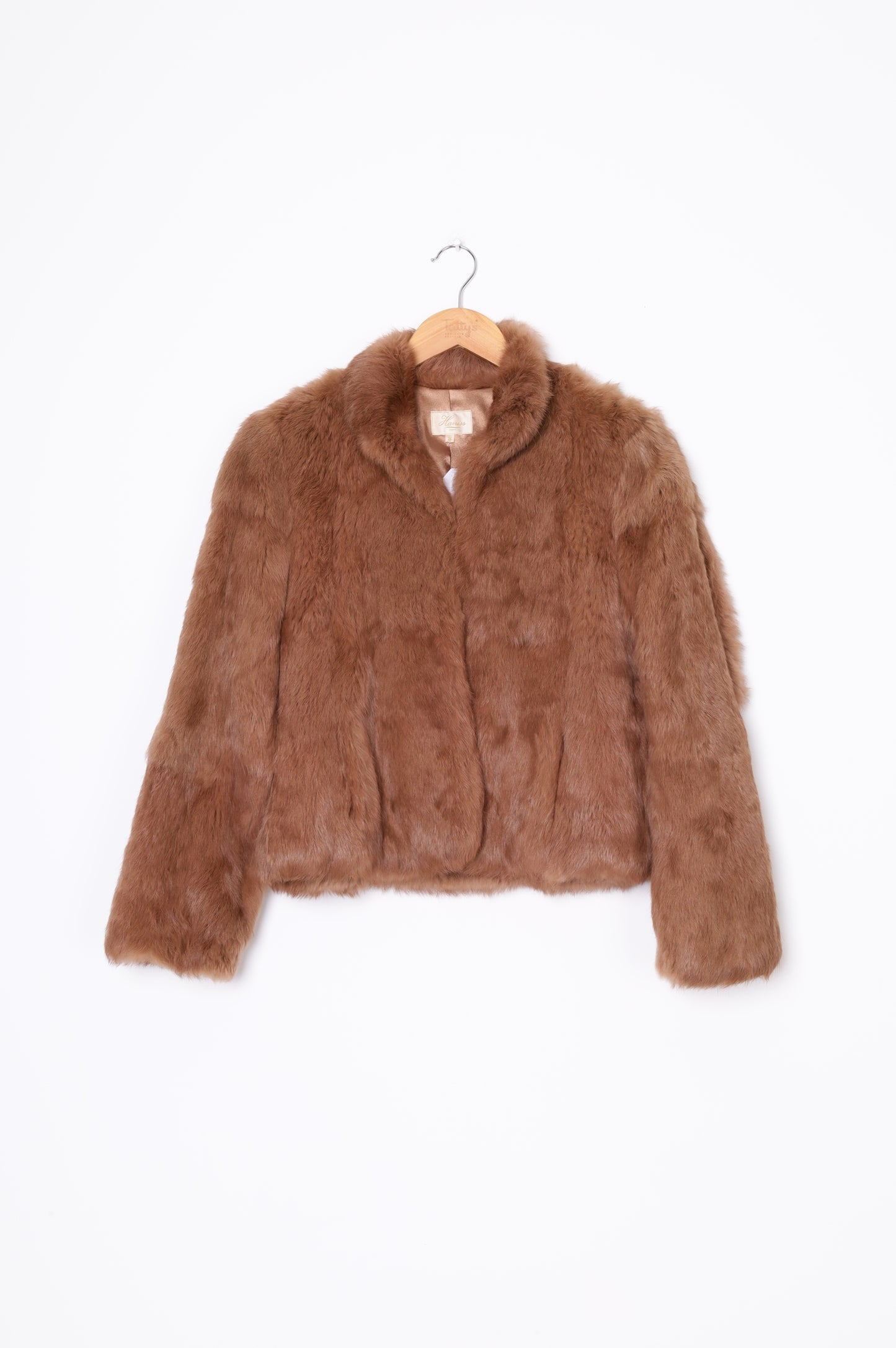 Harriss paris  Womens Brown Jacket Size 36