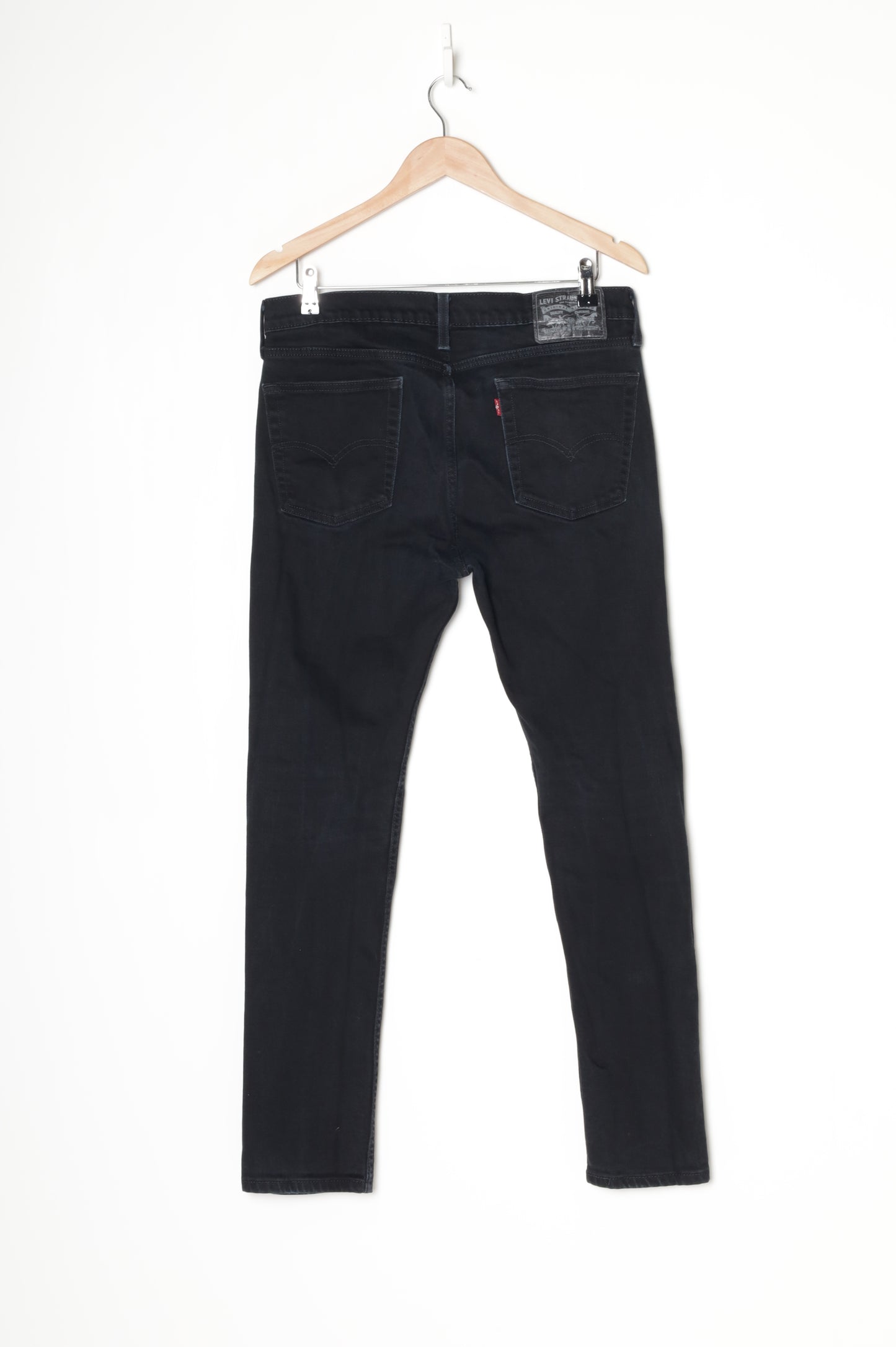 Levis Mens Black Jeans Size W 33