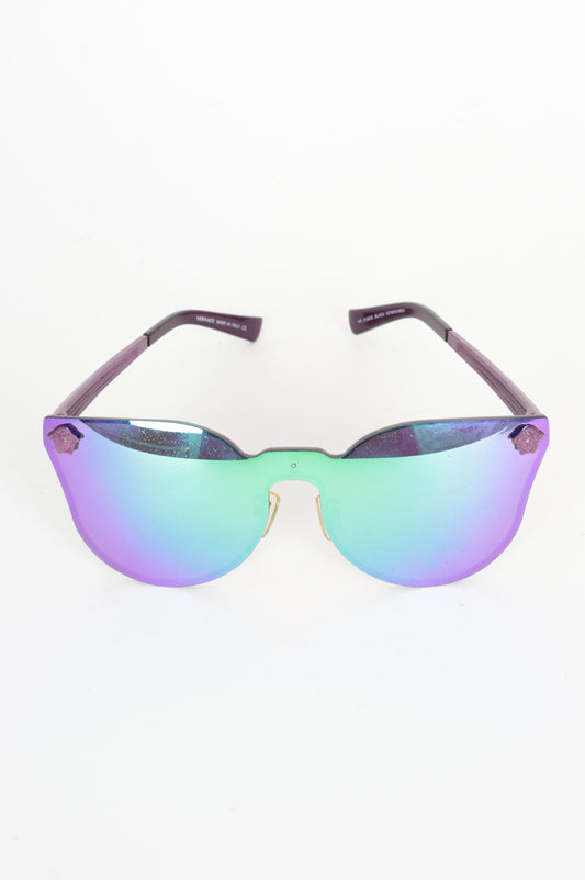 Versace Womens Purple Sunglasses Size O/S