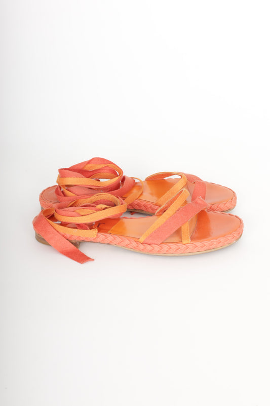 Dior Womens Orange Shoes Size EU 36