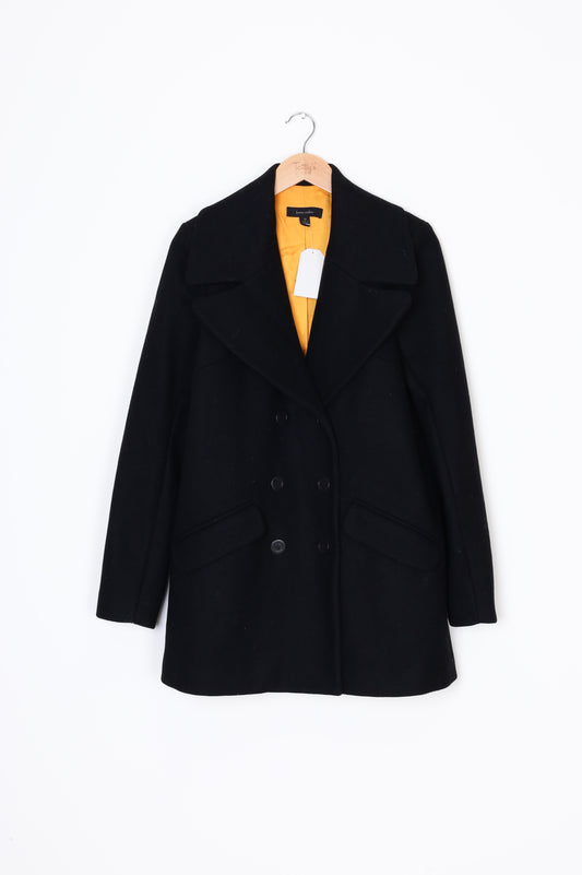 Karen Walker Womens Black Coat Size 8