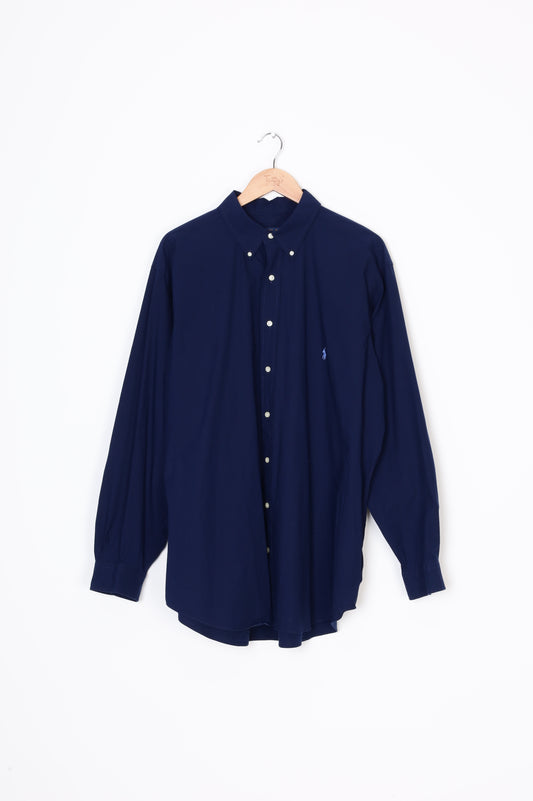 Polo Ralph Lauren Mens Blue Shirt Size XL
