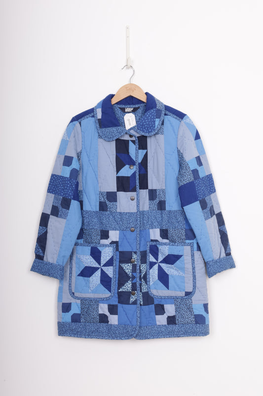 Lands'end Womens Blue Jacket Size L