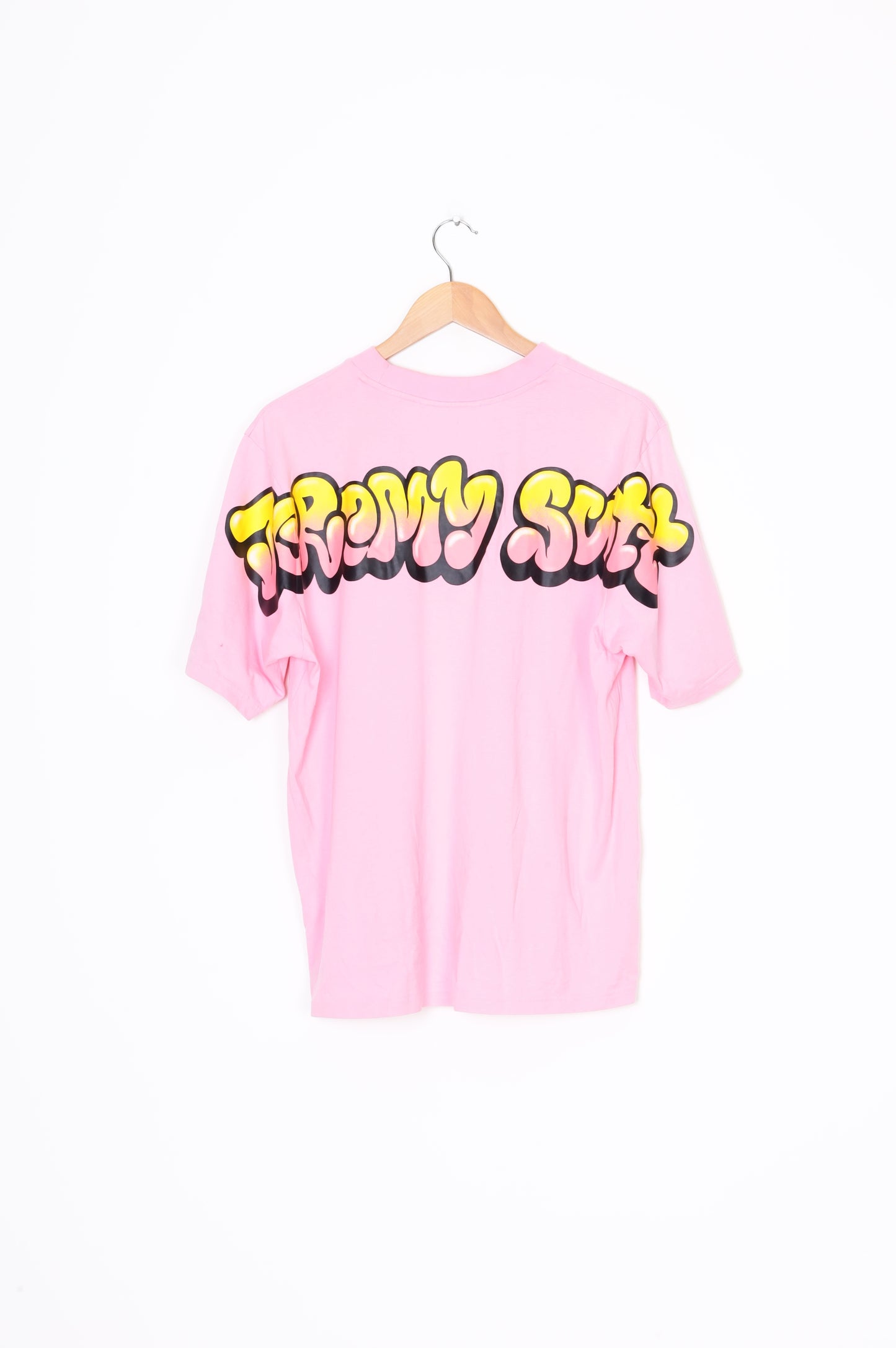Adidas x Jeremy Scott Womens Pink T-shirt Size S