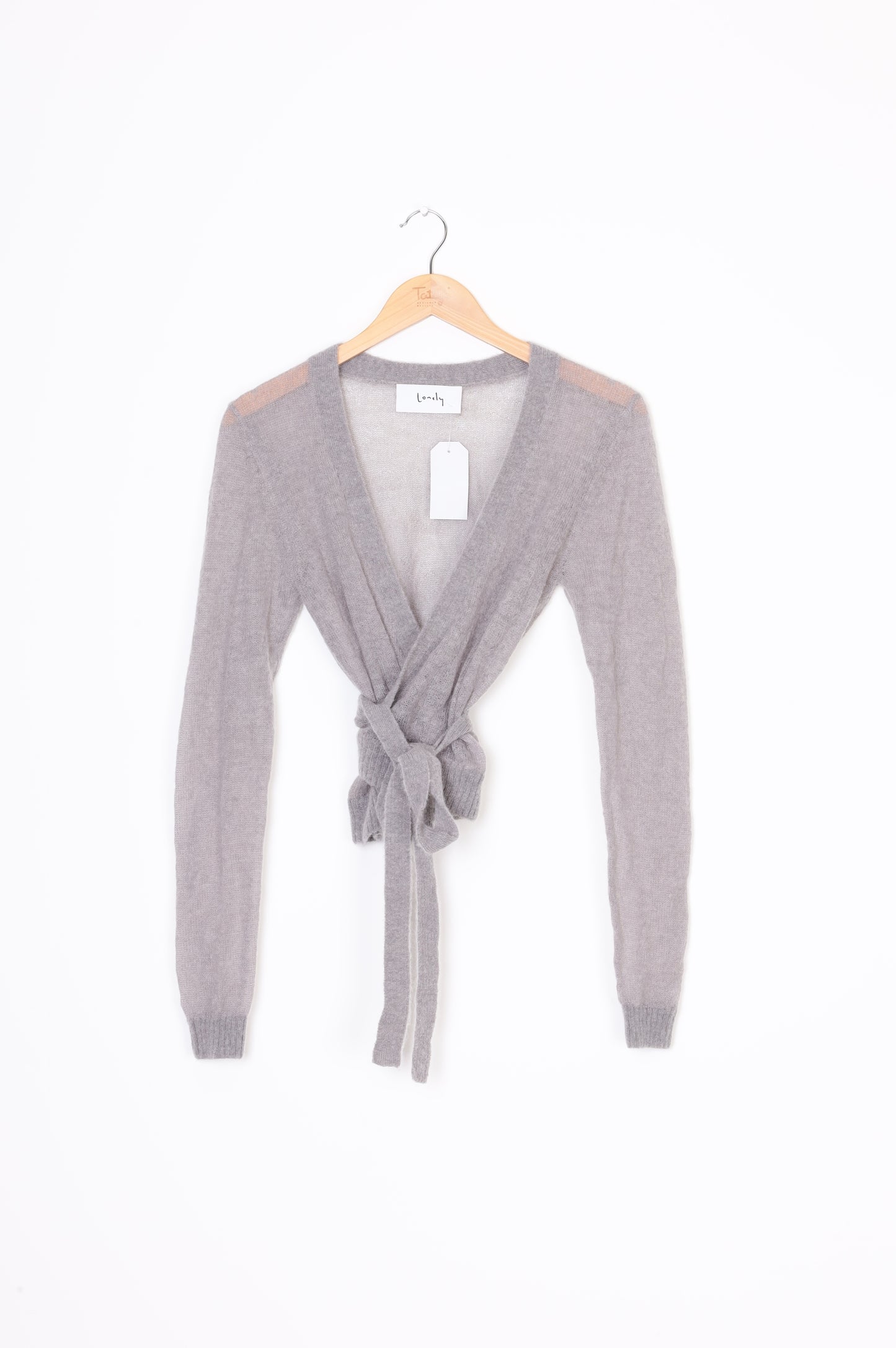 Lonely Womens Grey Cardigan Size S