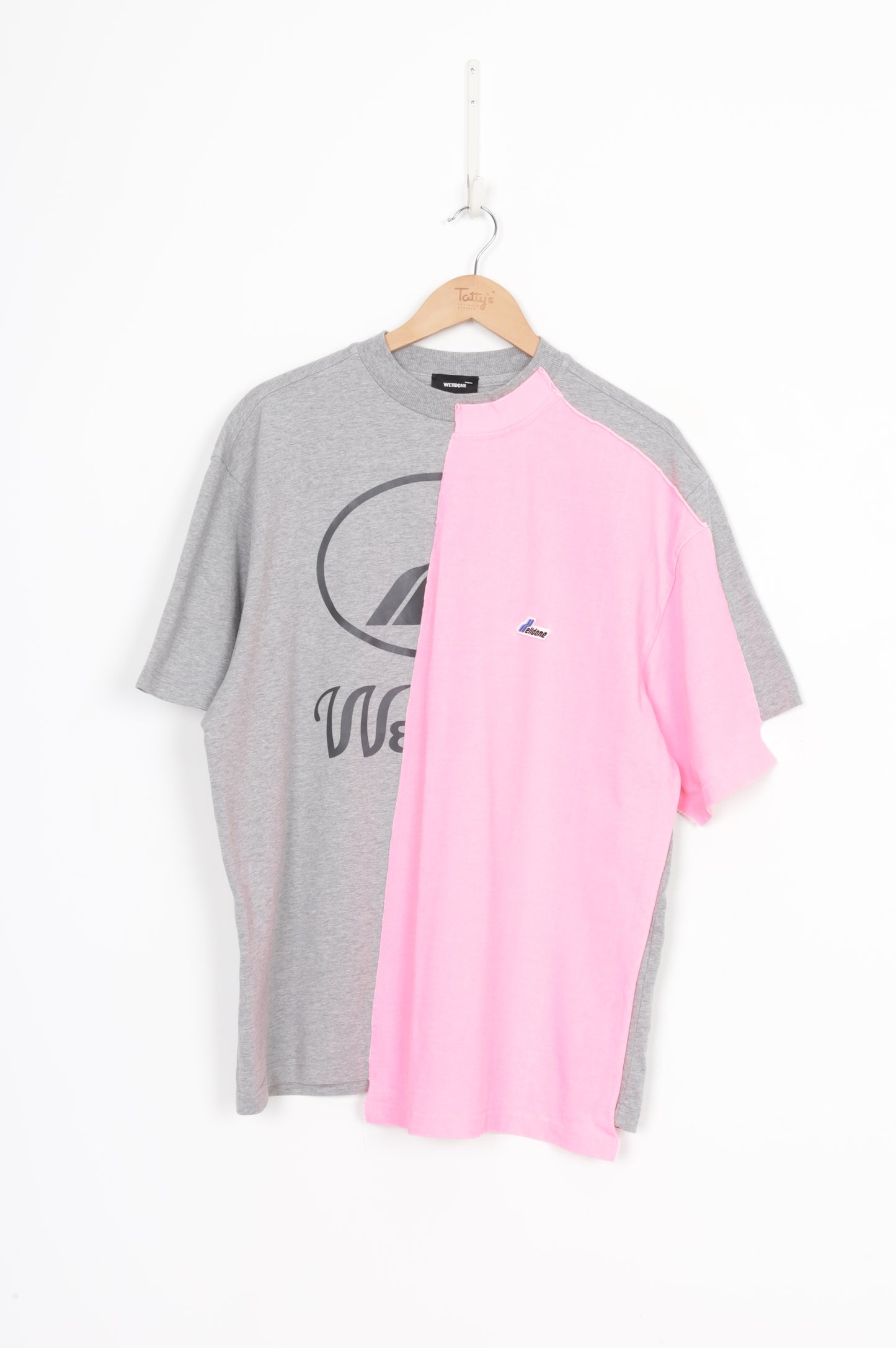 Welldone Mens Grey T-shirt Size XS